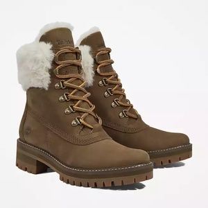 TIMBERLAND Courmayeur Valley 6-Inch Waterproof Faux-Fur Boots